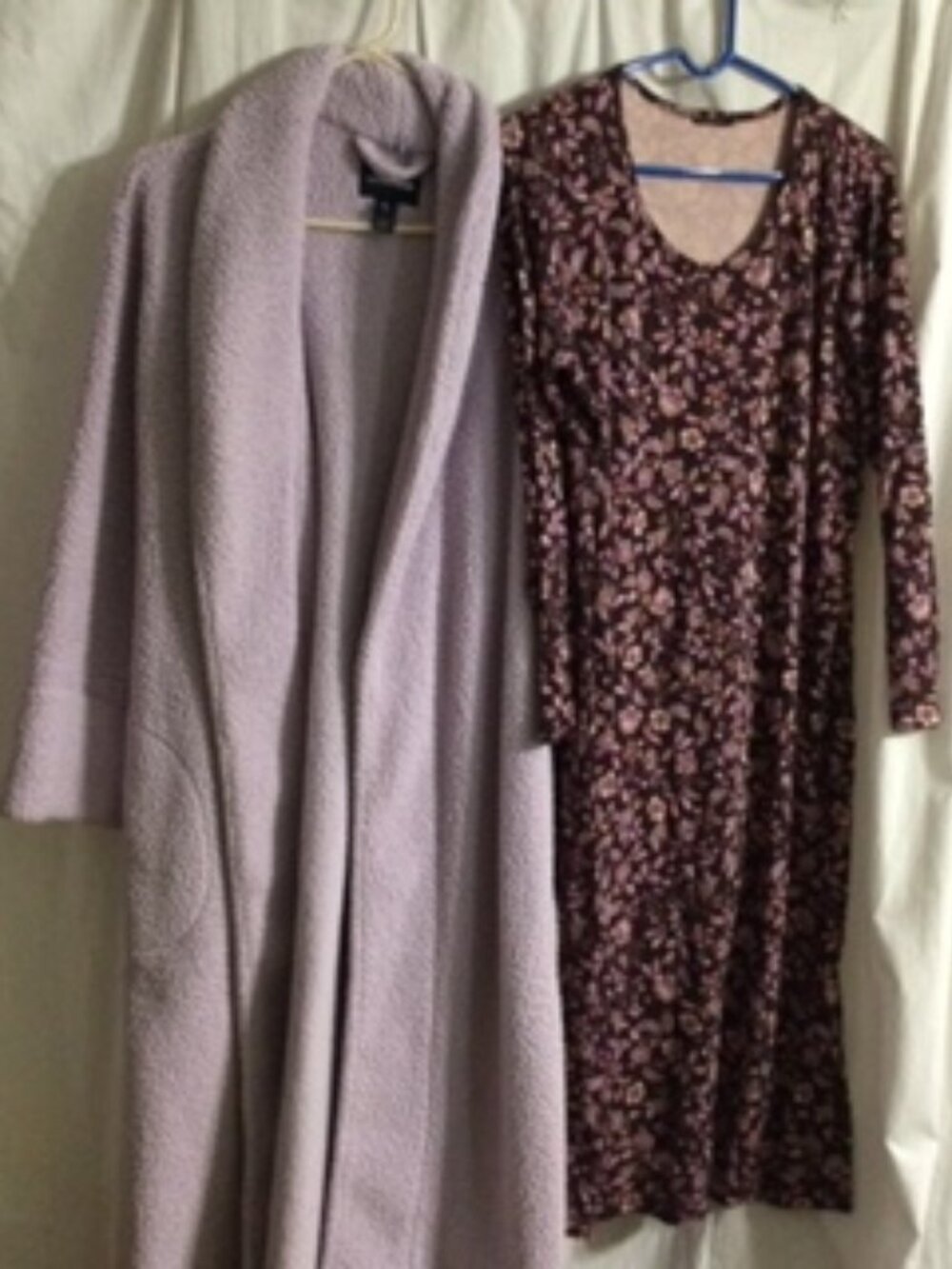 Lands' End Robe and nightgown